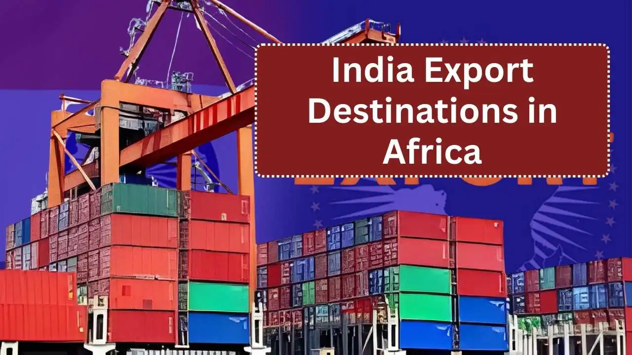 India Export Destinations in Africa